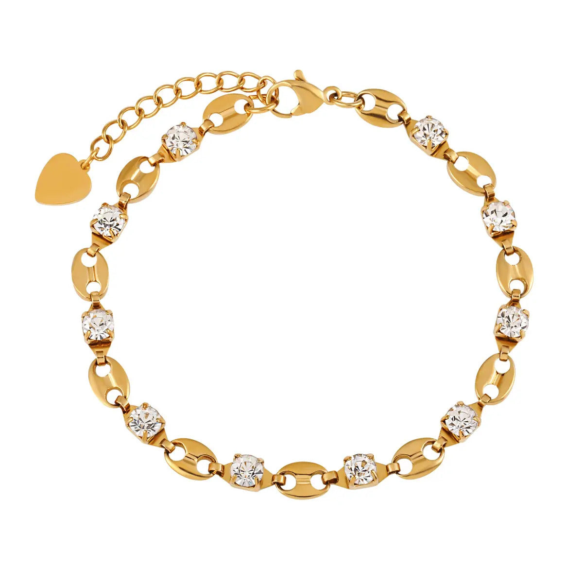 Harmonie - Bracelet grain de café - Or 18k